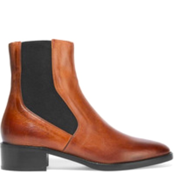 Vince Shoes - Vince Carrington Leather Chelsea Ankle Boots
 Size: 7.5 US/ 37.5 EUR